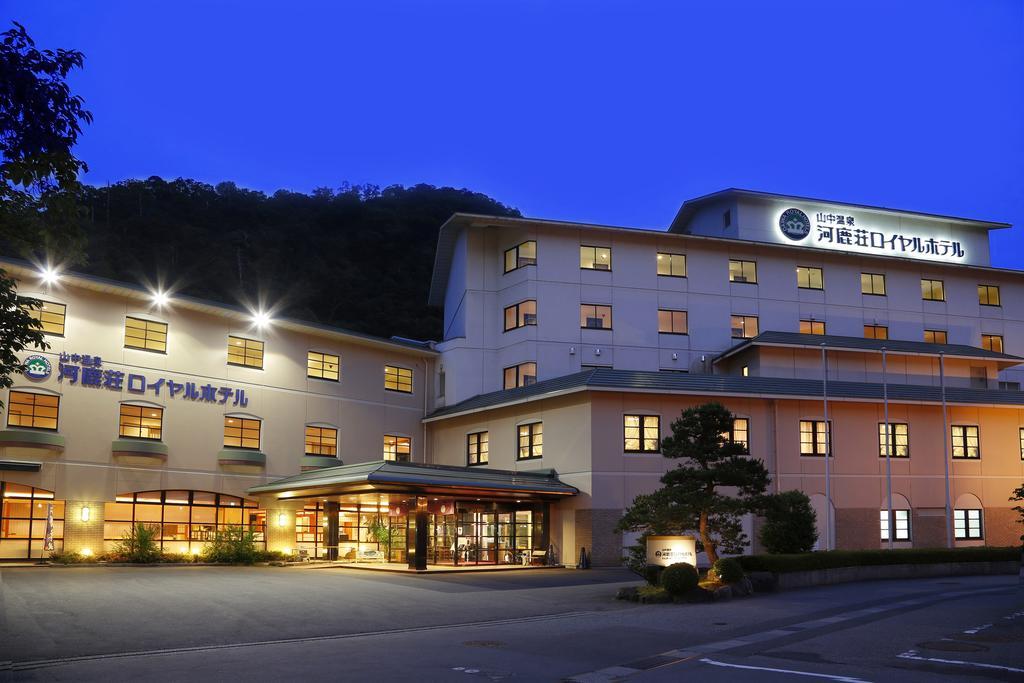 Royal Hotel Yamanaka Onsen Kajikaso Кага Экстерьер фото